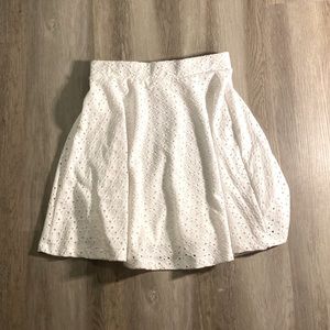 White summer mini skirt -Altar’d state
